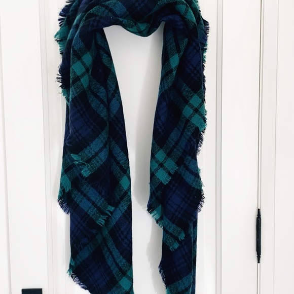 Plaid blanket scarf - Picture 2 of 2